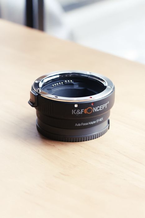 Adaptador K&F Concept EF-NEX