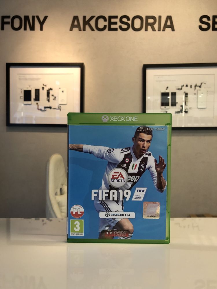 Fifa 19, gra na Xbox ONE, wersja PL.