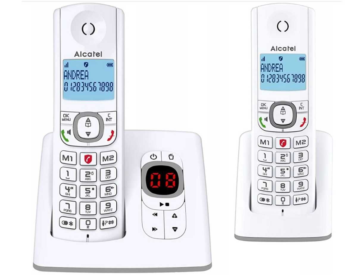 Telefon bezprzewodowy Alcatel F530 Duo