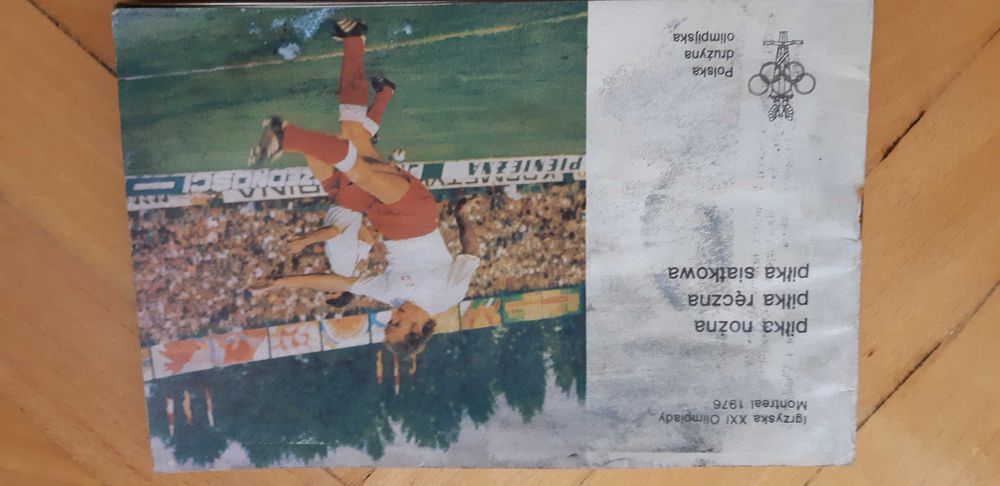 książeczka broszura - Polska drużyna olimpijska Montreal 1976