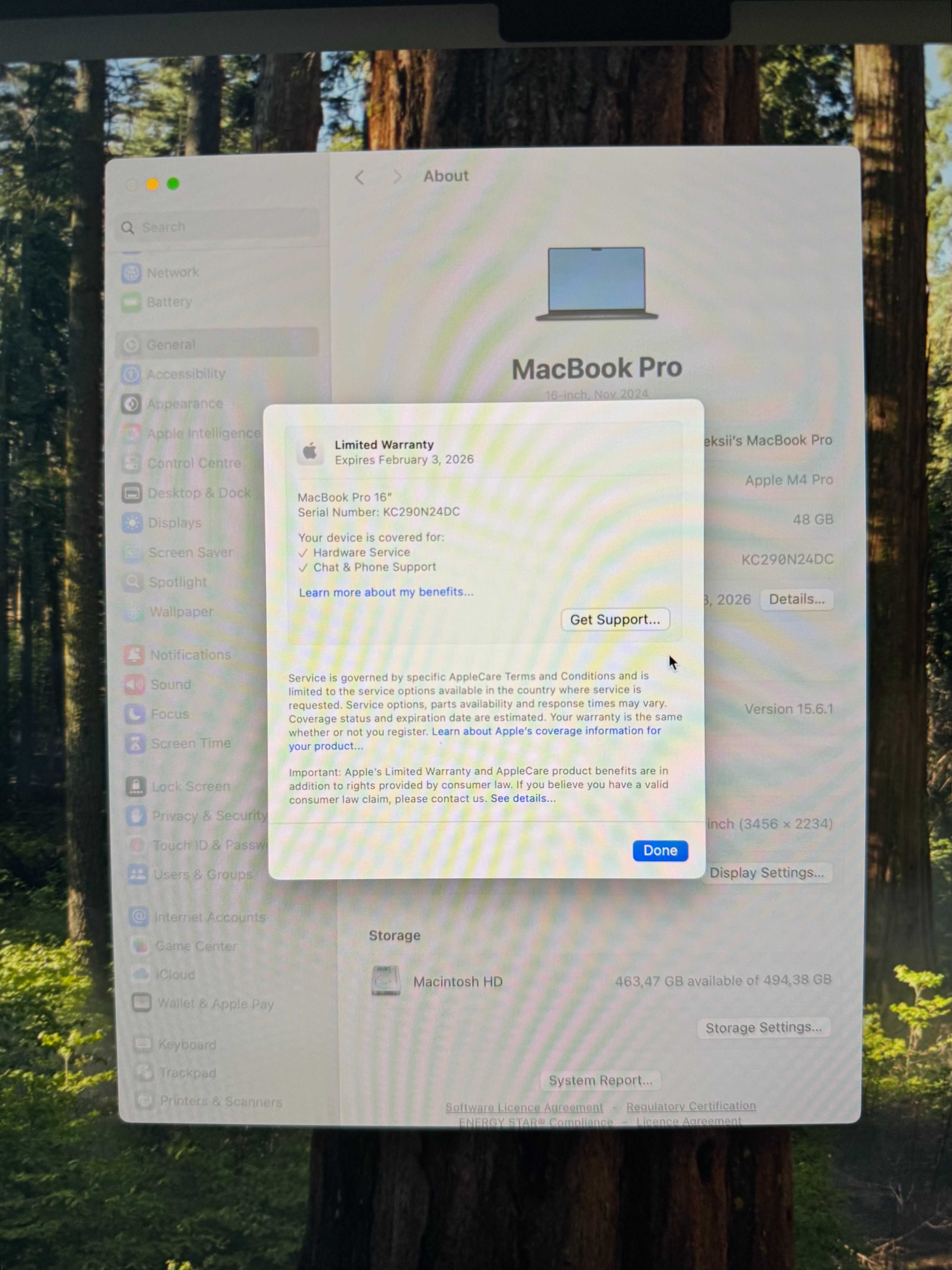 MacBook Pro 16' M4 48GB (almost new, with box)
