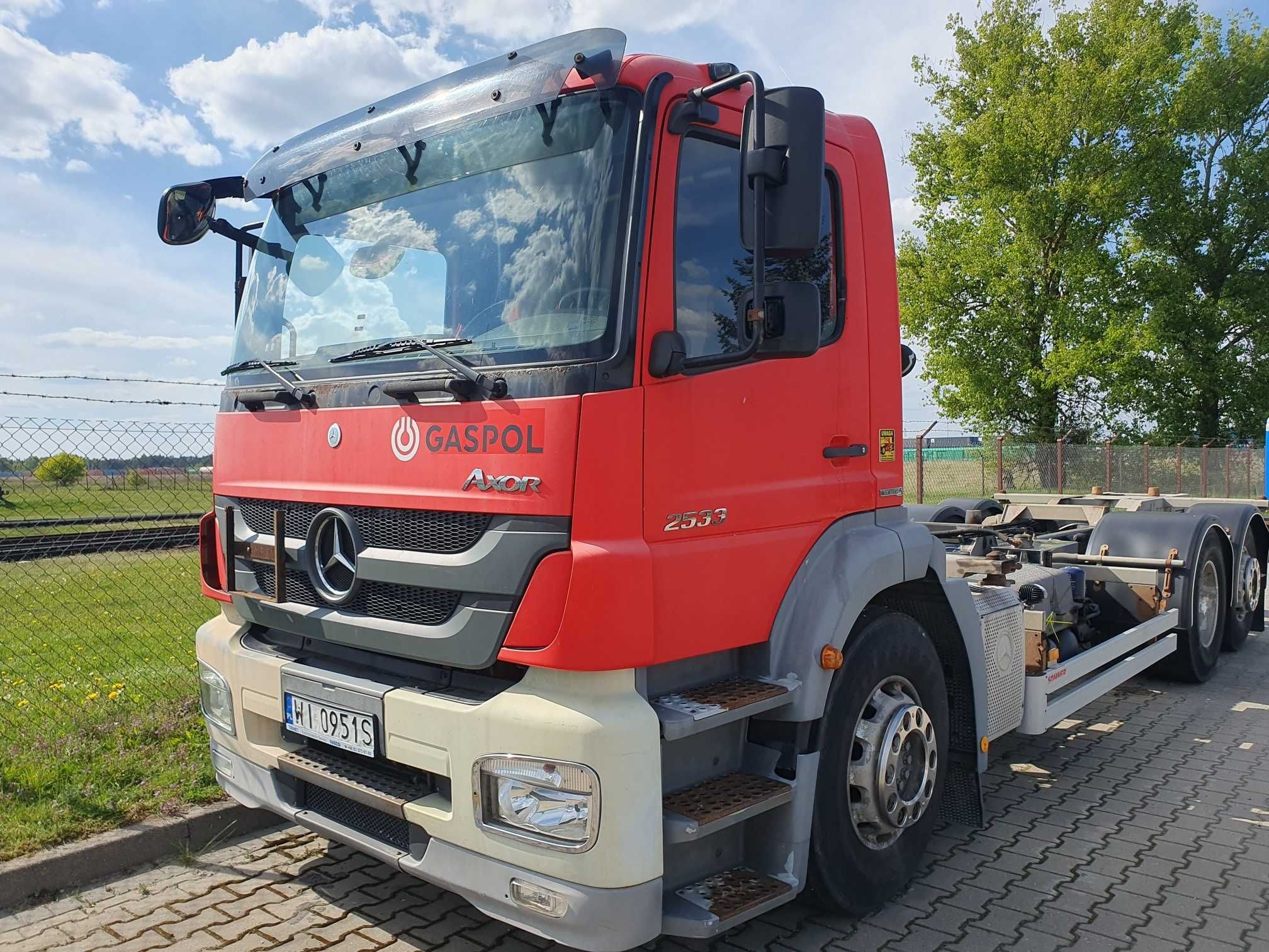 Mercedes Axor 2533 wersja FL 2012r podwozie