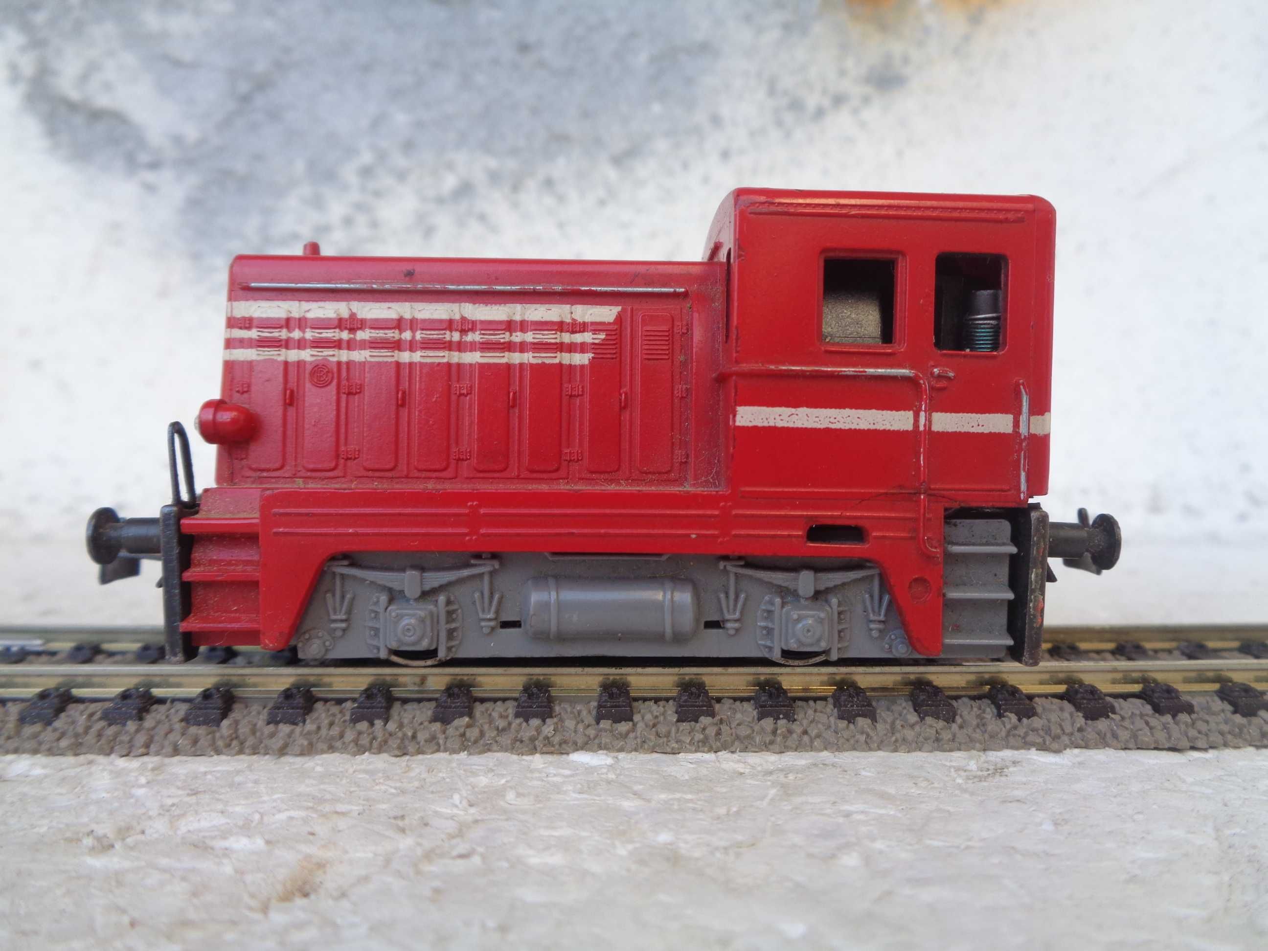 1:87 Gutzold Locomotiva diesel manobras comboio