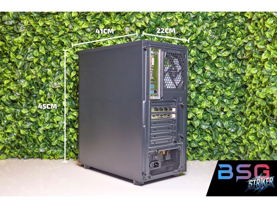 komputer gamingowy bsg striker v9 amd ryzen 5 16gb 1tbssd rx6600 win11
