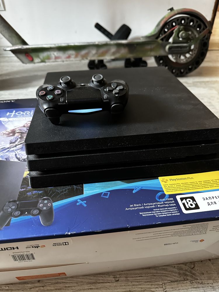 PS4 Pro + 1TB SSD Samsung | Szybka jak błysk | Gotowa do gry