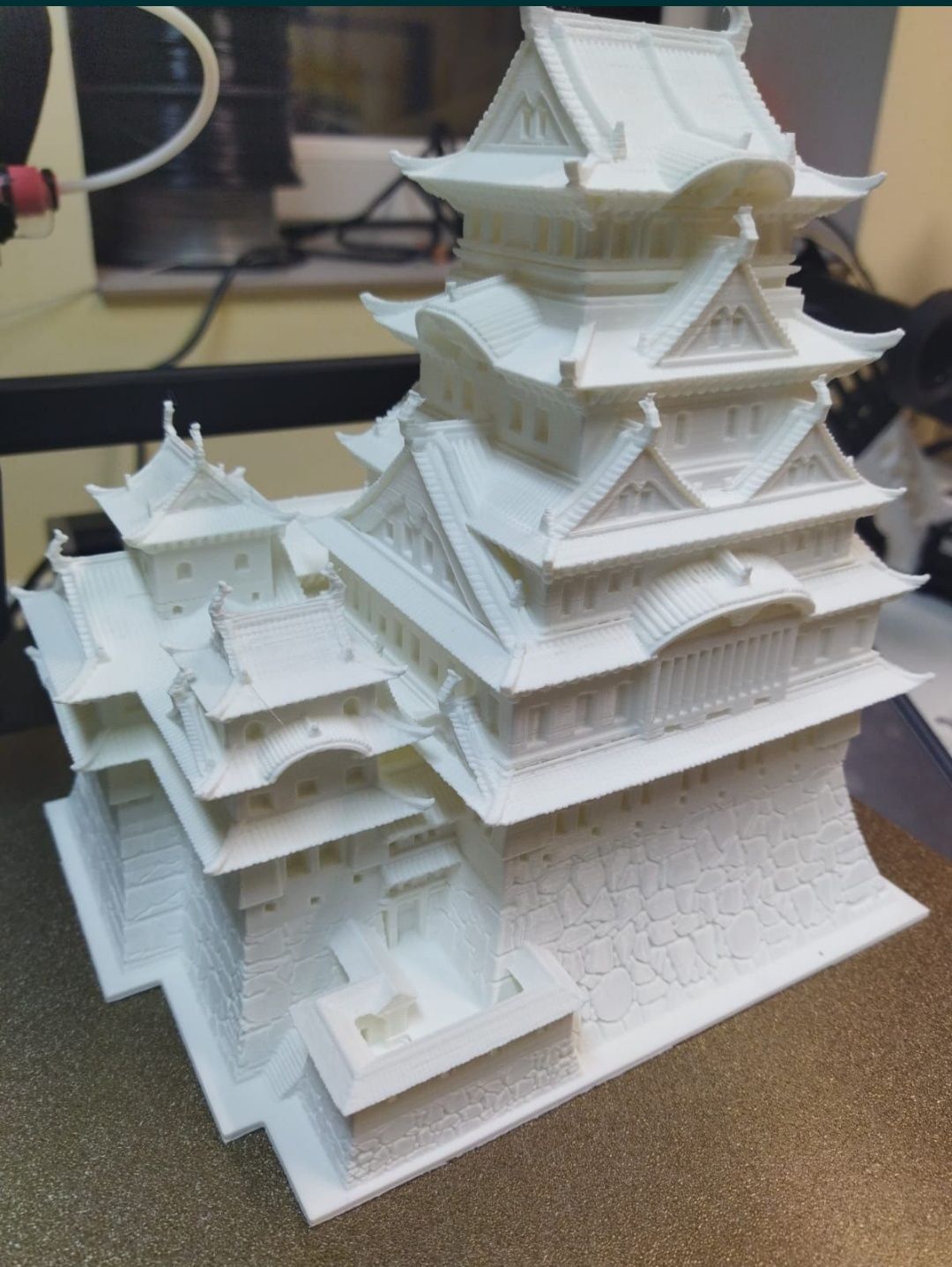 Zamek Himeji Japonia Białej Czapli 21cm