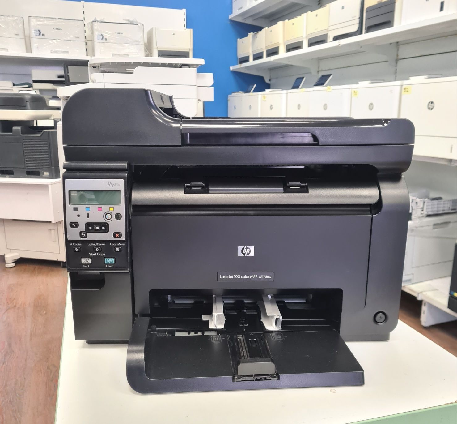 HP LaserJet Pro color M175nw. Цветной Wi-Fi лазерный принтер сканер.