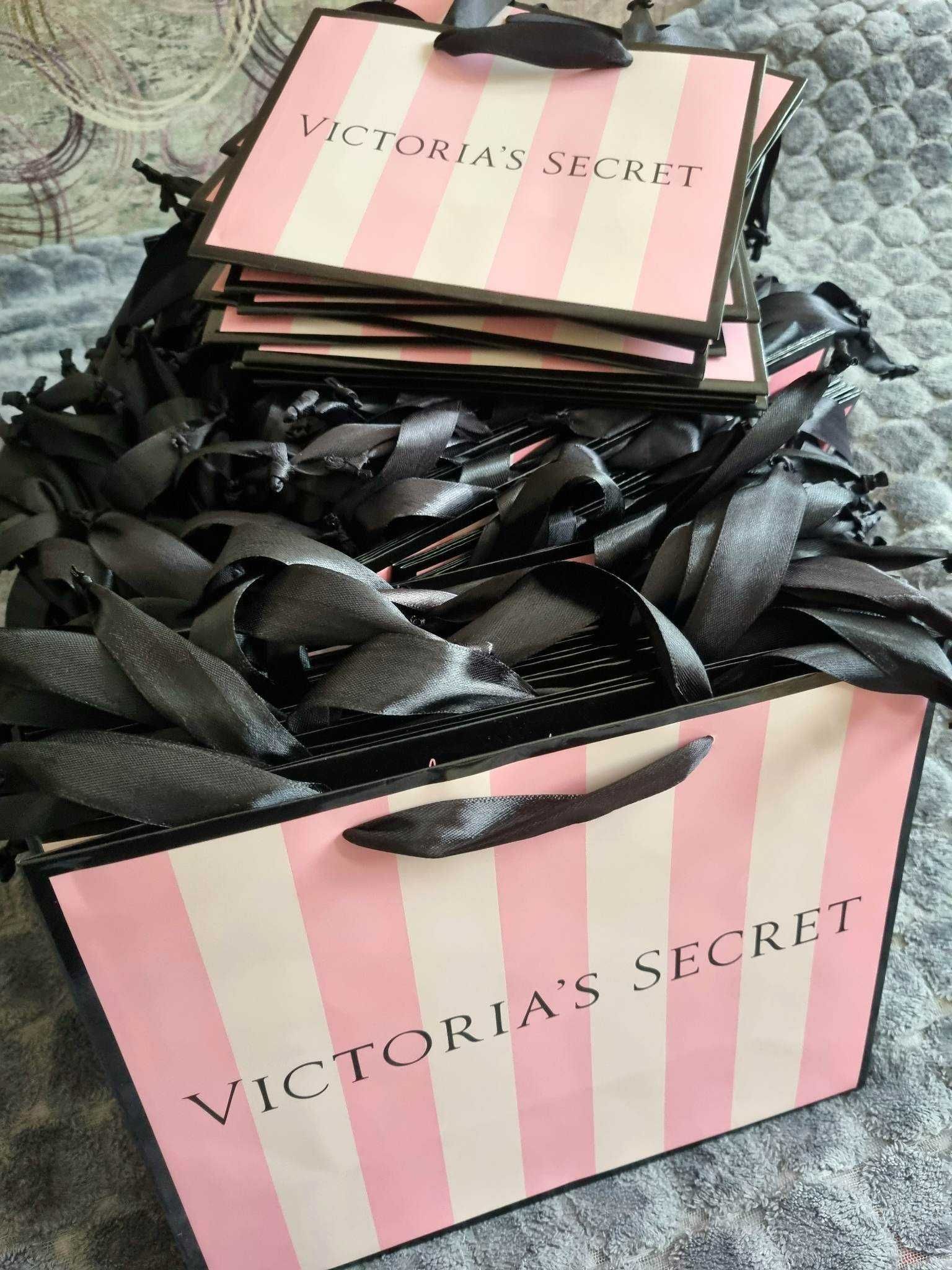 Torebka papierowa victoria'ssecret ( L - 28x23x12 cm )