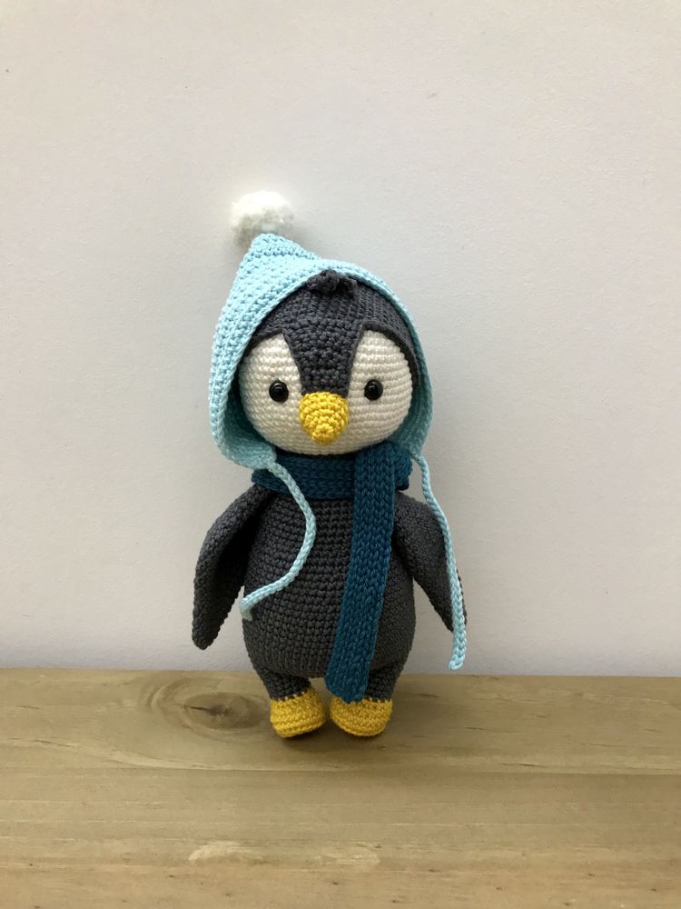 Pinguim em croche / amigurumi