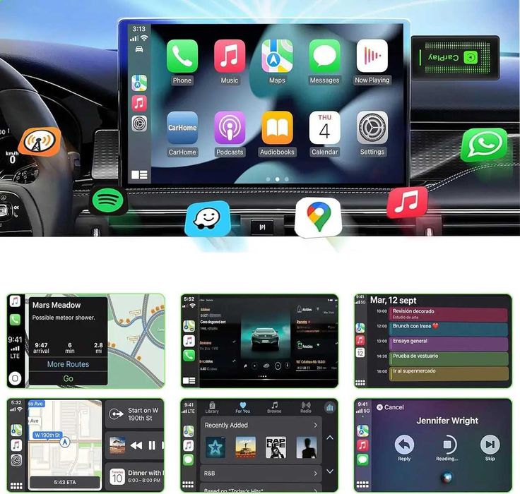 Бездротовий адаптер CarPlay для iPhone