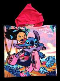 Ponczo kąpielowe Disney Lilo i Stitch 50 x 100 cm