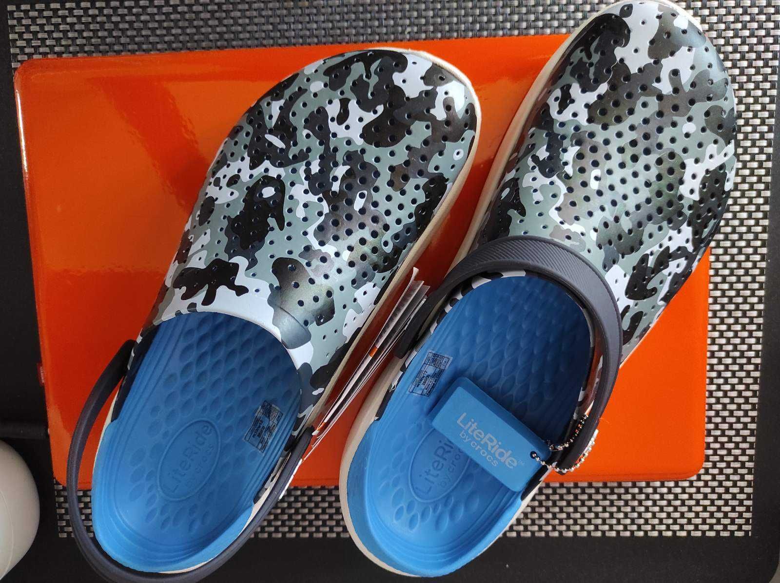 Crocs LiteRide крокси лайтрайд сабо 41,42,43,44 камуфляж