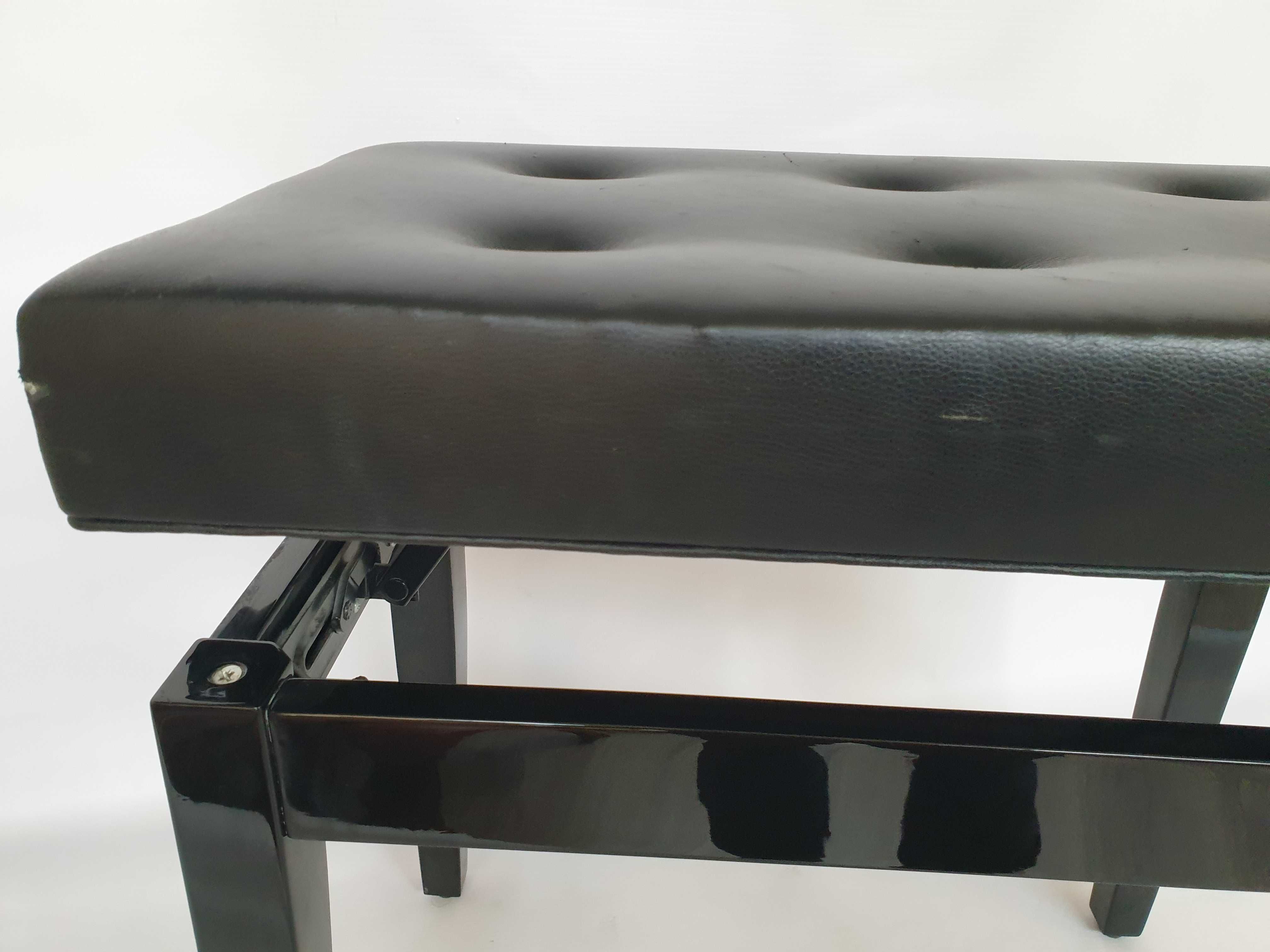 stołek do pianina fortepianu gry hoker regulowany 40x31 WYSOKOŚĆ 47-62