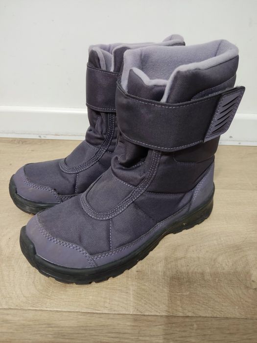 Śniegowce, buty na zimę, rozm. 34, Decathlon, stan idealny