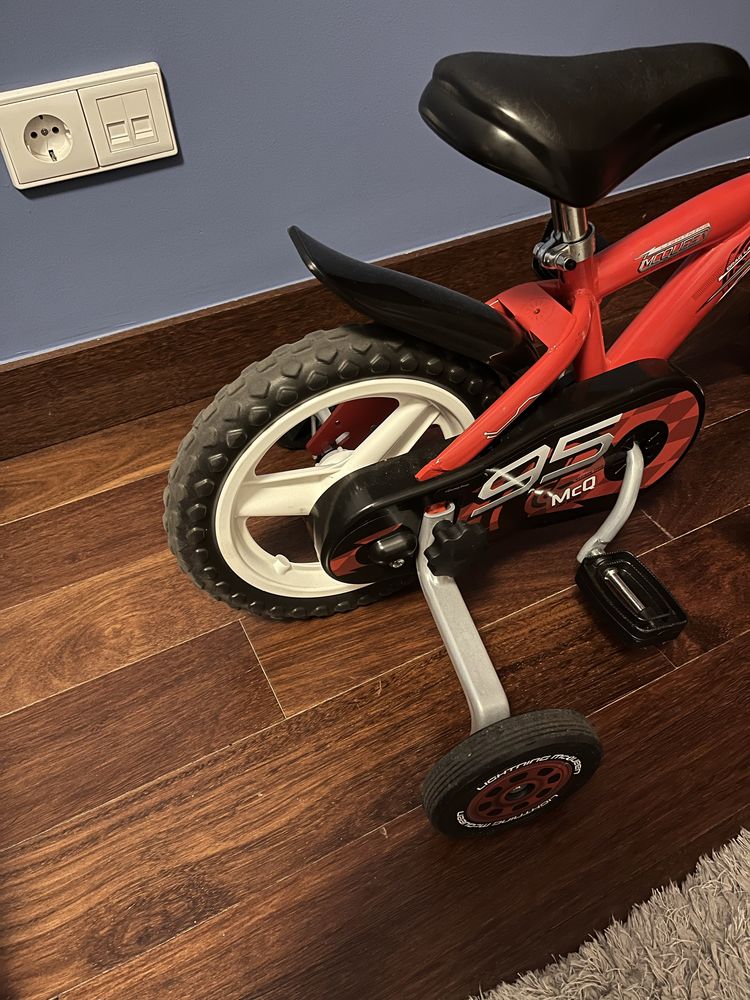 Bicicleta Faisca Mcqueen Criança 3-4 anos 14 polegadas