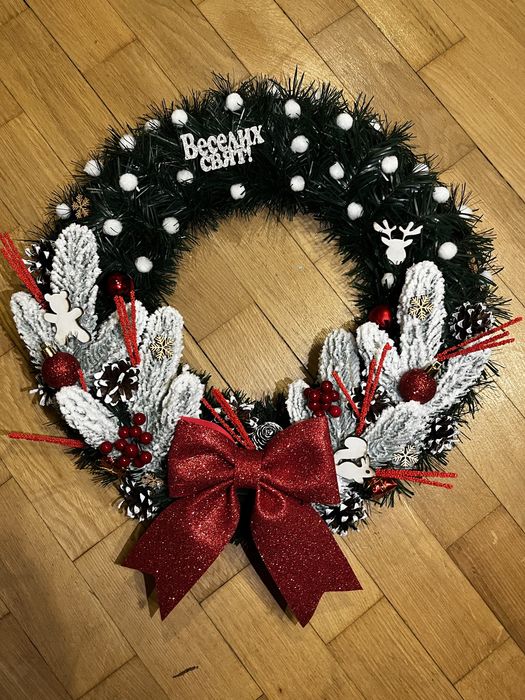 Новорічні віночки