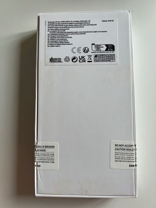 Samsung Galaxy A34 5G 128GB preto