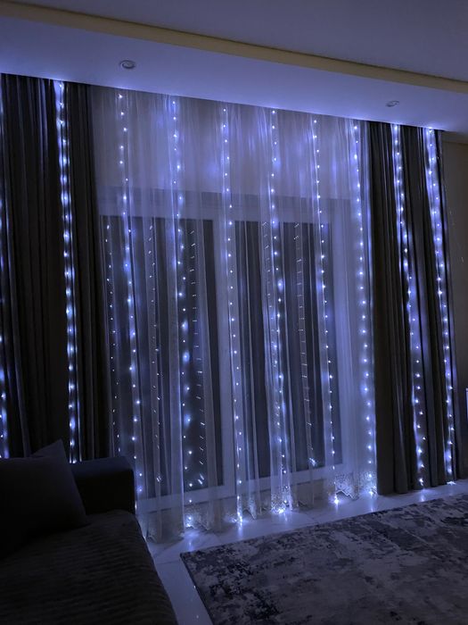 Продам ! USB Гірлянду Штора РОСА 3*3м