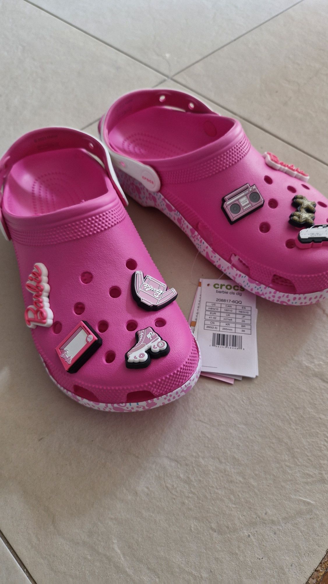 Crocs Barbie Clog – Limitowana edycja, rozmiar 41-42