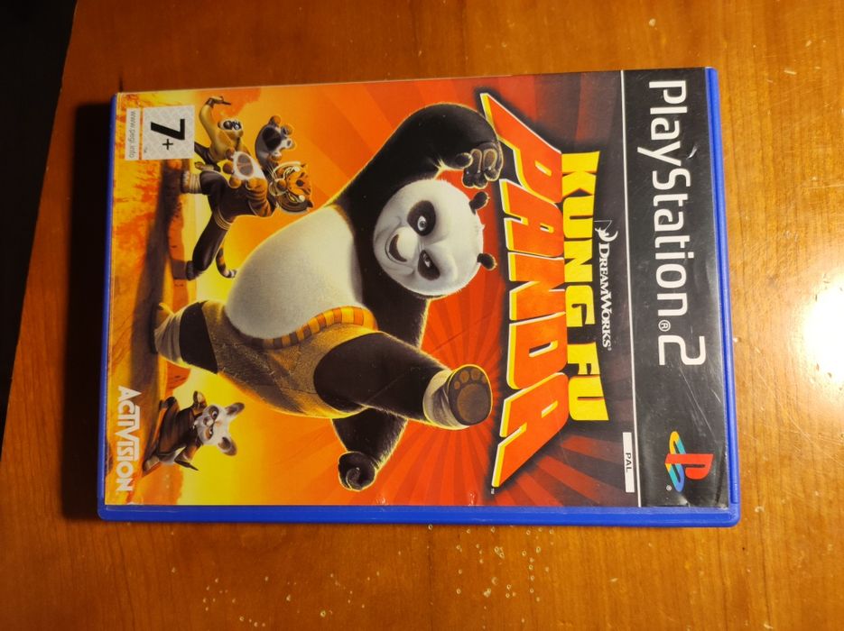 Jogos King Fu Panda e Madagáscar 2 Escape África para PlayStation 2