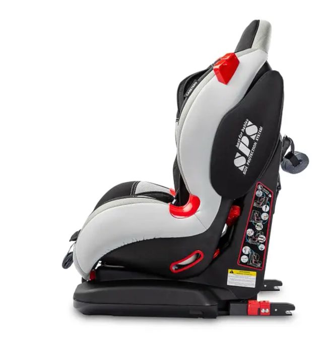 Автокрісло Caretero Sport Turbo Fix Isofix (9-25 кг) Grey