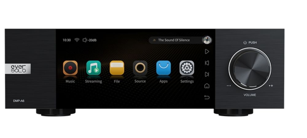 Ostwarzacz sieciowy EverSolo DMP A6 z napędem CD