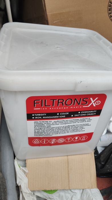 Фильтрующий материал Filtrons x5 завантаження проти заліза