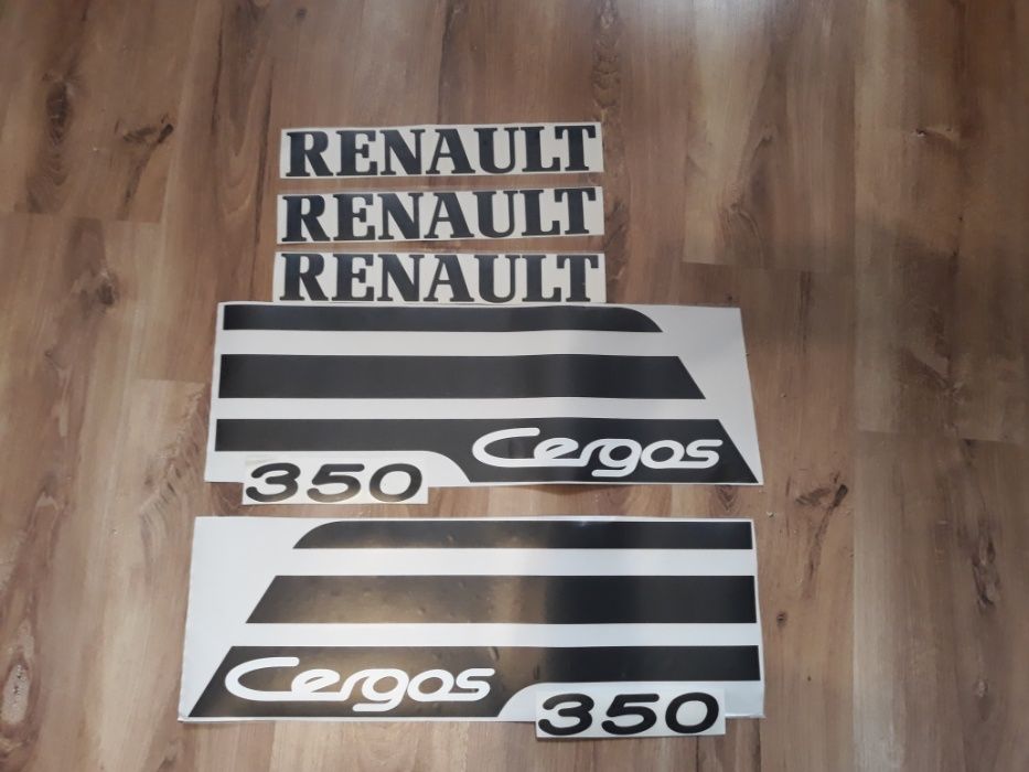 Naklejki renault Cergos 335 cergos 340 cergos 350