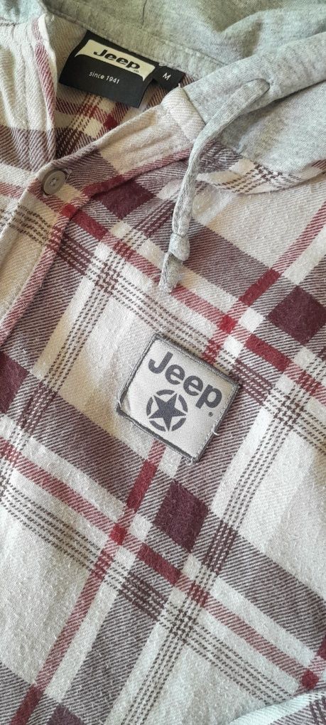 Koszula z kapturem 100% bawełny Jeep