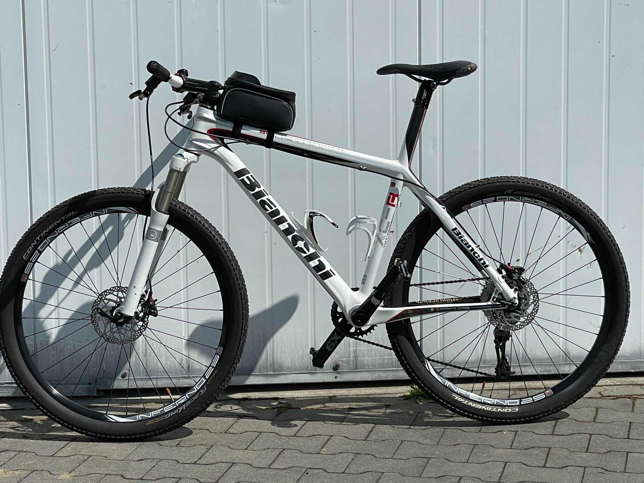 Rower górski MTB Bianchi Methanol XC-R Carbon biegi SRAM hamulce ORION