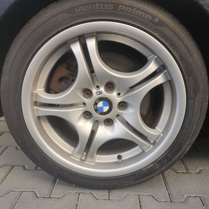 BMW e46 Felgi z oponami oryginalne M-pakiet 17