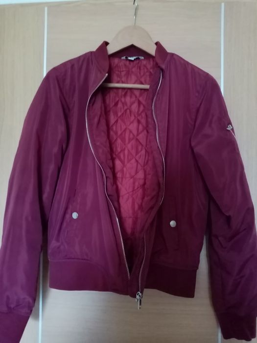 Blusão bomber Tiffosi bordeaux.