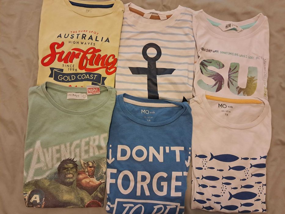 T shirts manga curta -varios tamanhos