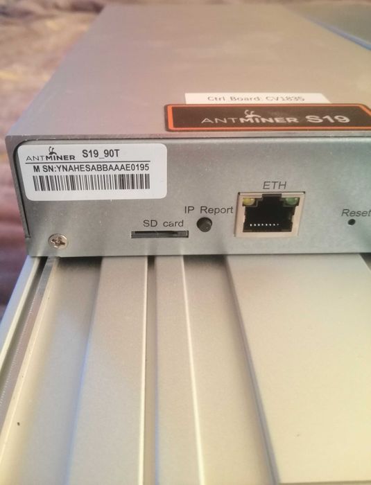 Bitmain Antminer S19 95Th ( Не використовувався )