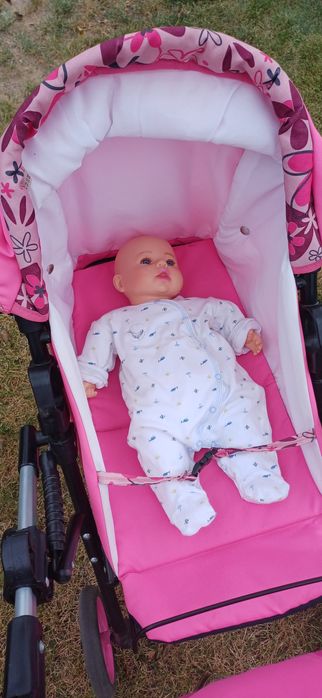 Duży wózek dla lalek