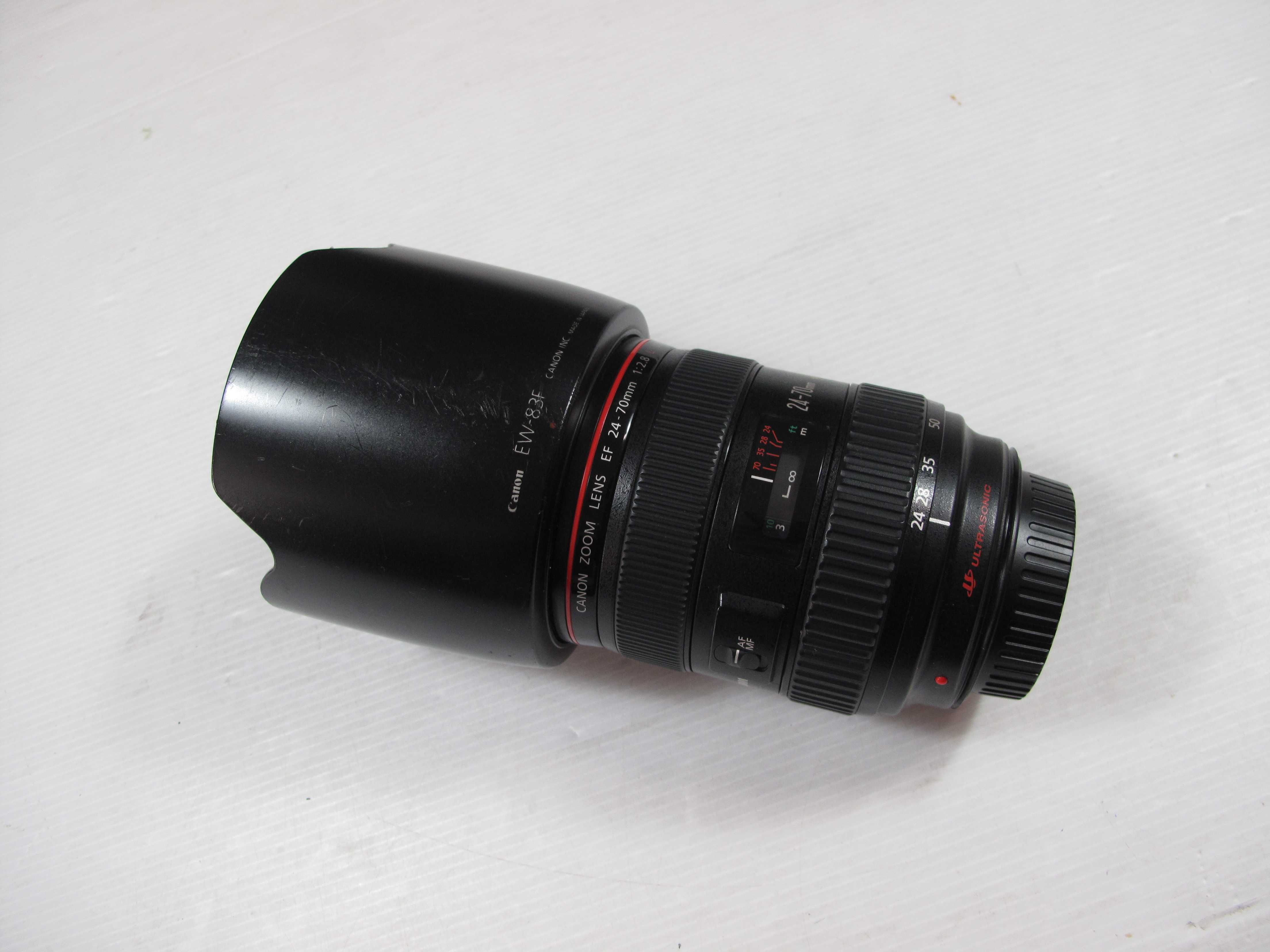 Canon 24-70mm 2.8 L USM com ou sem Máquina - Ver descrição