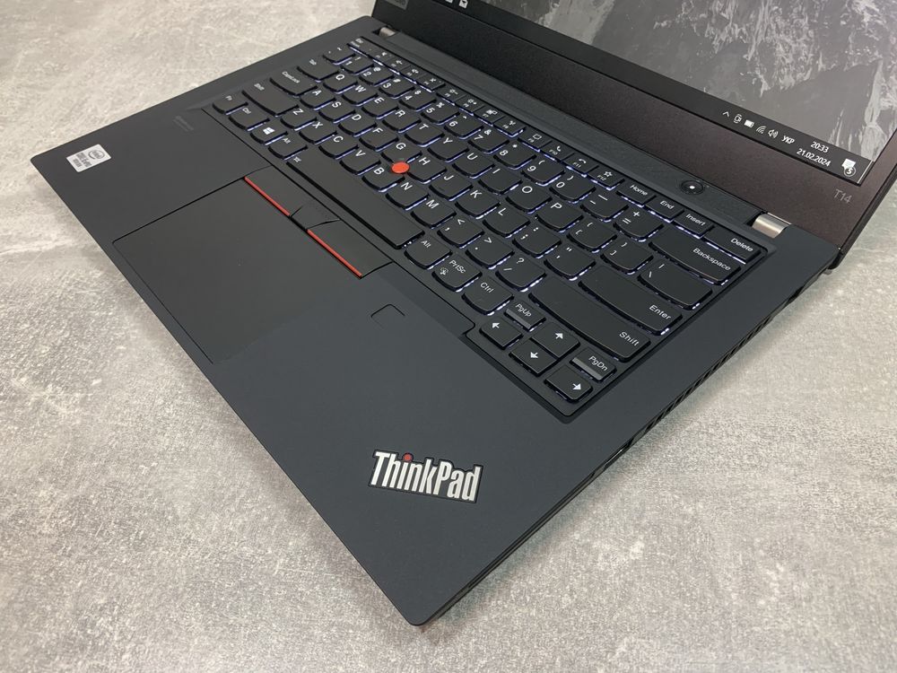 Lenovo ThinkPad T14 Gen1 (14”IPS FHD/i5-10310U/16GB/NVMe 256) ноутбук