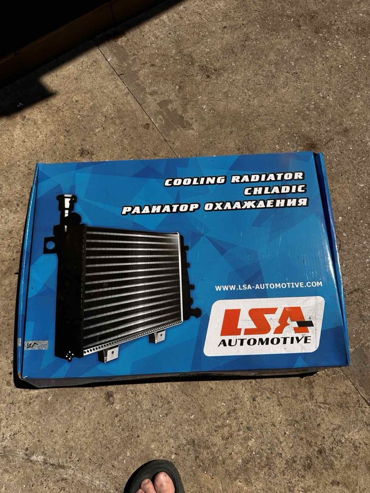 Радиатор Lanos 1,5 без кондиционера