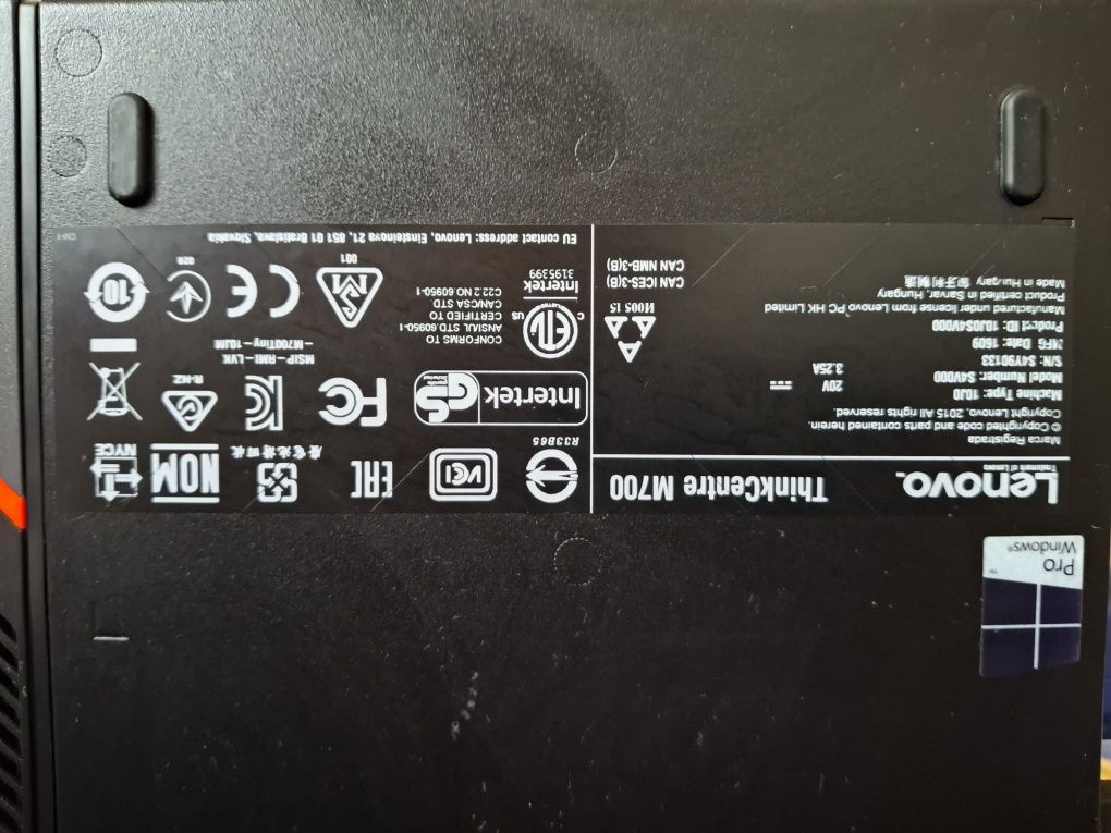 Компьютер мікро, системник, системний блок,ПК Lenovo ThinkCentre M700