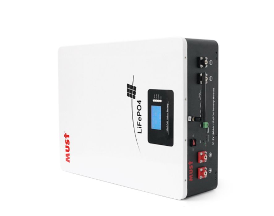 Літієвий LiFePO4 акумулятор Must LP16-48100, 5.12 кВт