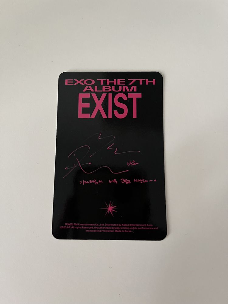 exo exist ver. X kpop baekhyun album chanyeol kyungsoo