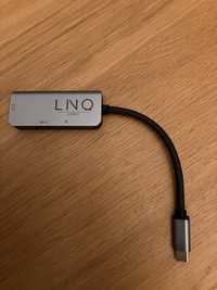 Adaptador HUB USB-C LINQ 3 em 1