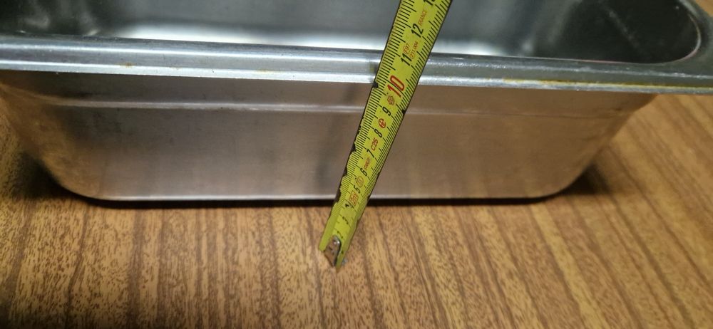 Cuba inox para alimentos