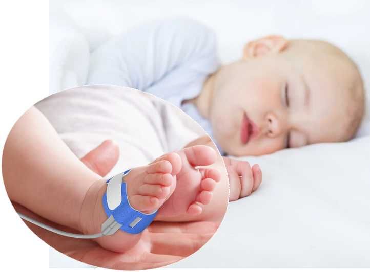 Monitor oddechu snu dla niemowląt PO5 Alarm App