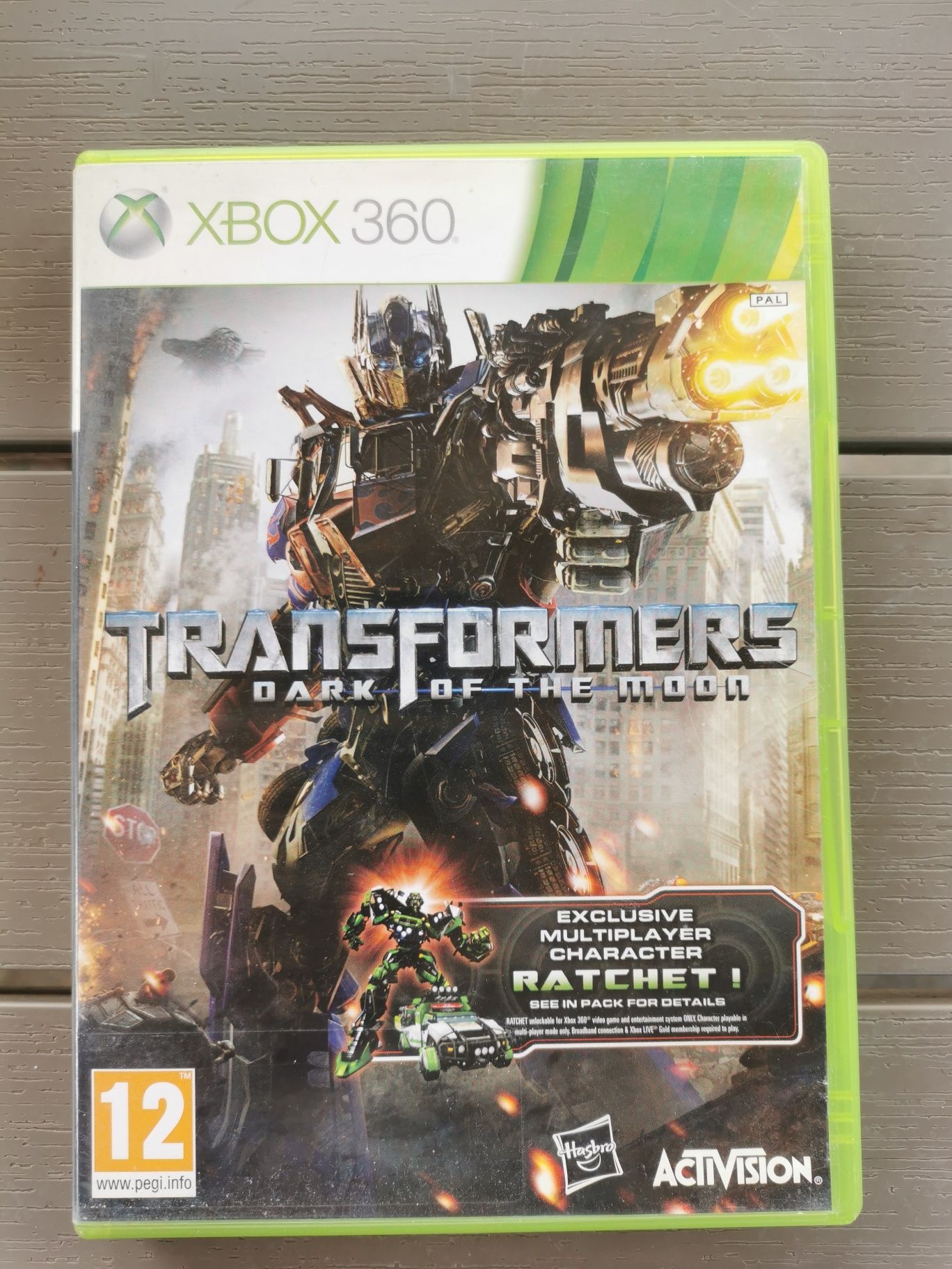 Transformers Dark Of The Moon Xbox 360