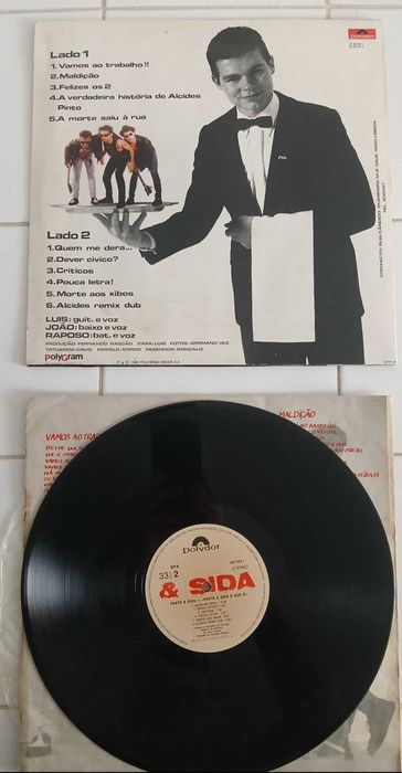 Peste & Sida - Peste & Sida É Que É! (Vinyl. - edição original)