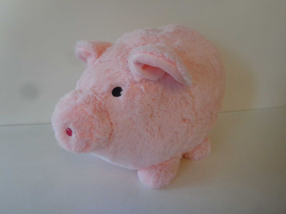 Duża pluszowa świnka skarbonka