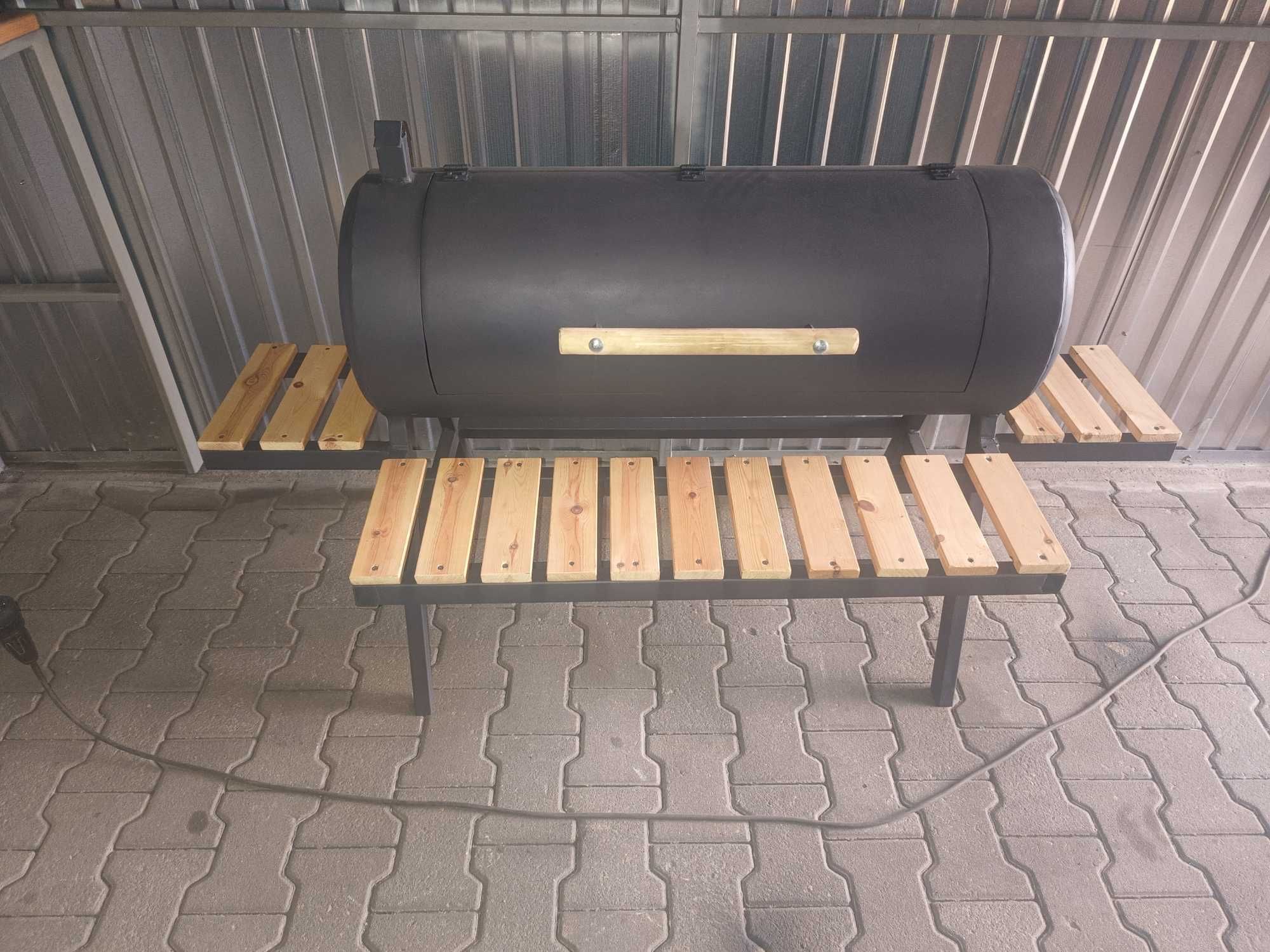 Grill własnej roboty duży