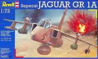 Jaguar GR.1 1:72 (04351) Revell + kalki HiDecal Lines i blacha Eduard