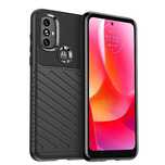 Thunder Case elastyczne pancerne etui pokrowiec Motorola Moto G Power